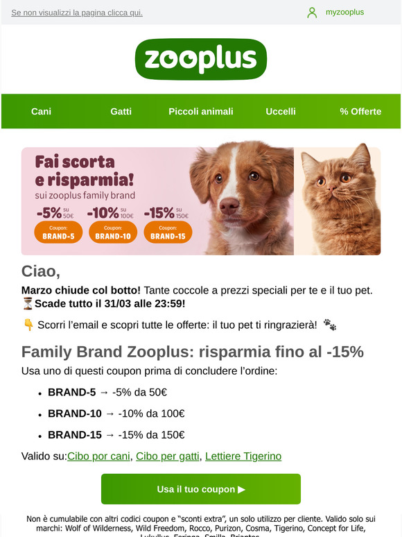 Fino al -20%... ma solo fino a lunedì! ⏰