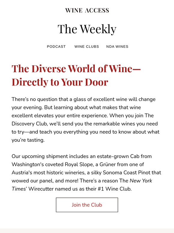 The Discovery Club: Wirecutter's Top Pick