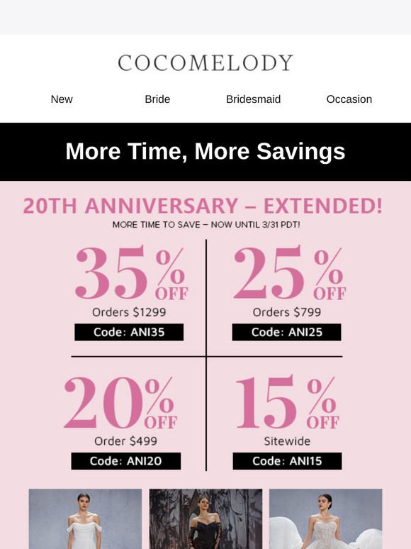 👉👉 You Asked, We Listened - Sale Extended!
