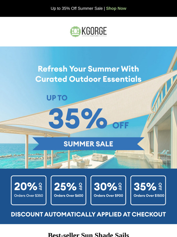Up to 35% Summer Sale 🏖️🌴
