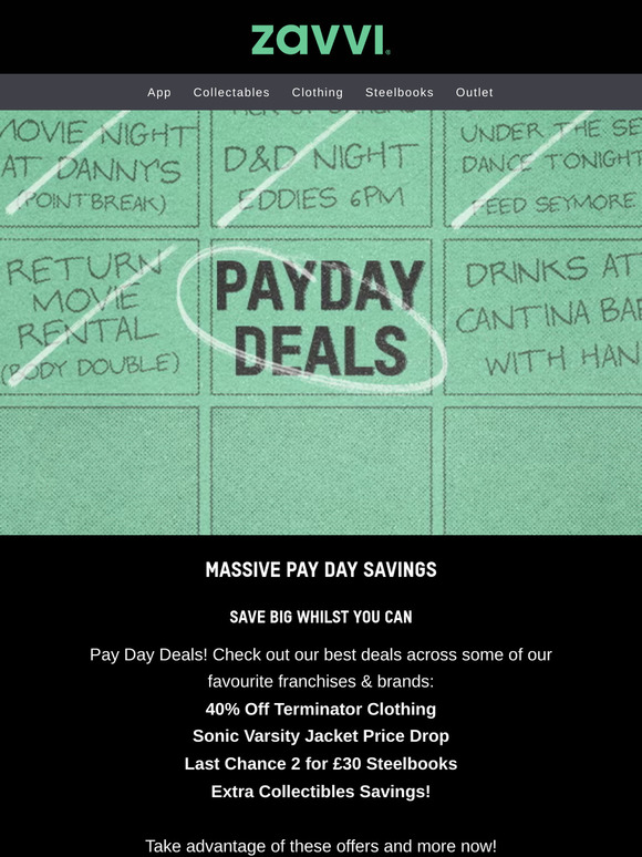 💸💸Payday Savings - Now Live💸💸