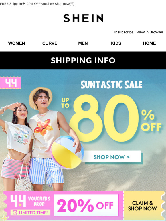 4.4 Suntastic Sale🎉Enjoy up to 80% OFF now🎉