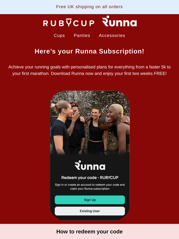 Your Runna Subscription 👟