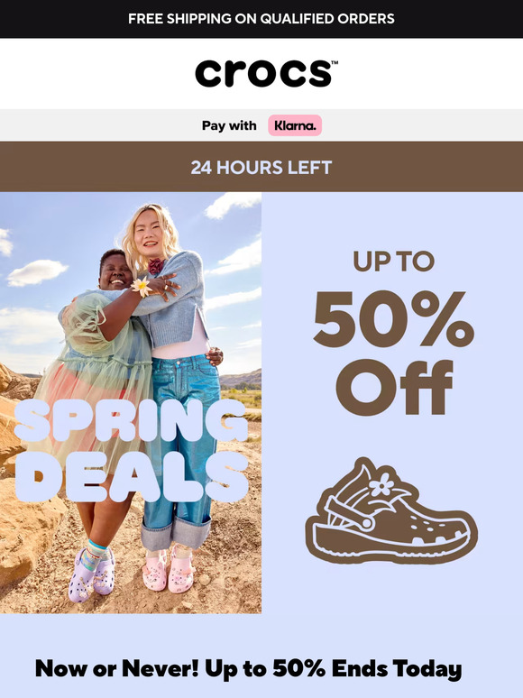 LAST CHANCE! 50% off sale extended