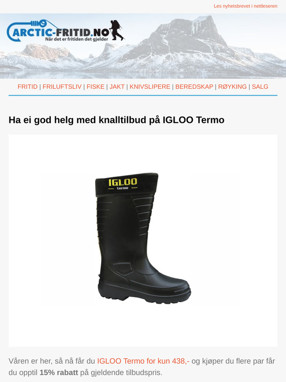 Knalltilbud på IGLOO Termo