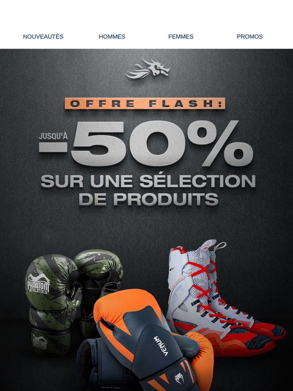 Offre Flash : jusqu'à -50% sur une sélection
