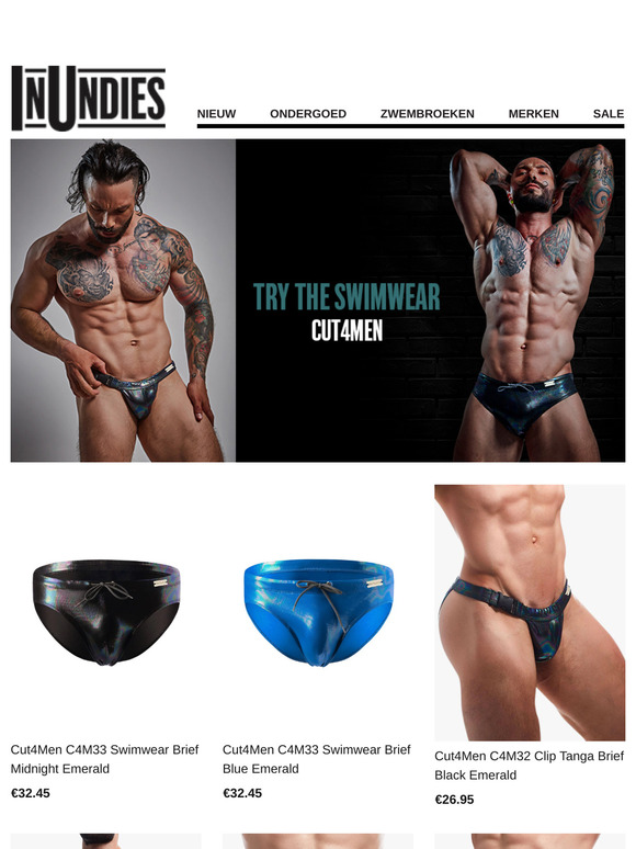 NEW Cut4Men Swimwear