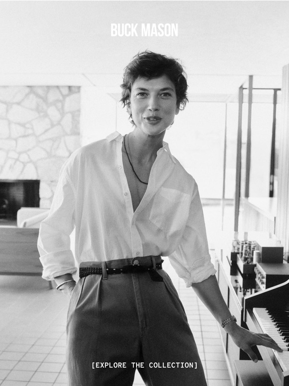 Buck Mason Introducing the Spring Collection Milled