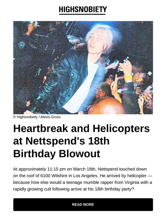 Heartbreak and Helicopters at Nettspend's 18th Birthday Blowout