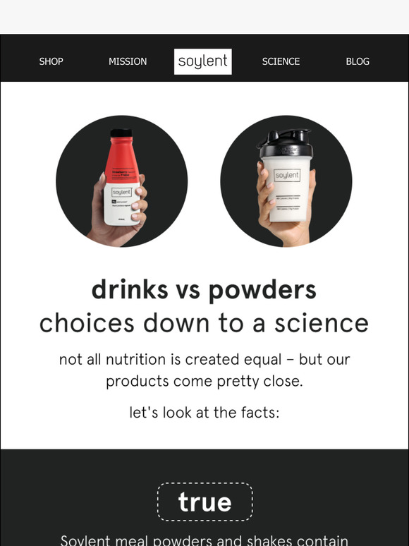 powder or ready to drink shakes?