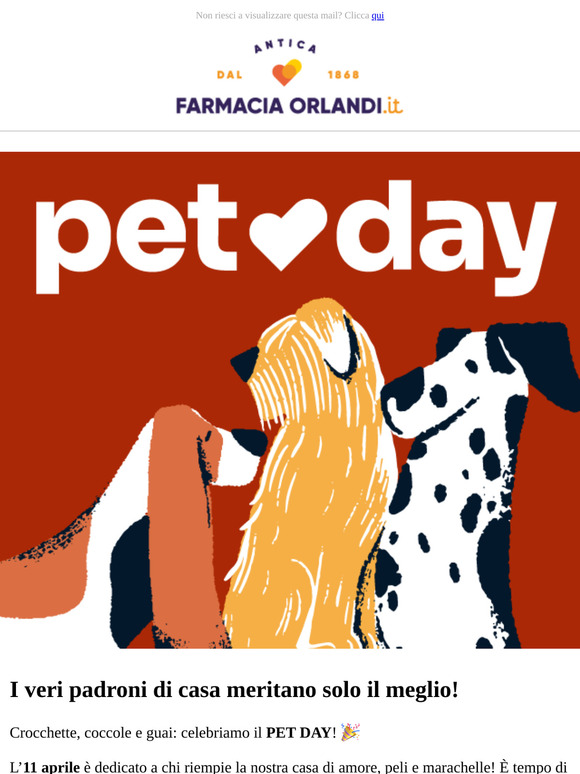L'11 Aprile è il PET DAY