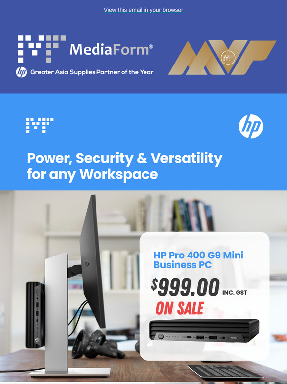 Power, Security & Versatility for any workspace