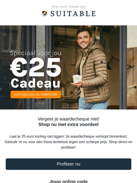 Extra voordeel op de nieuwe collectie