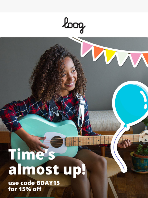 Last call for our semi-annual birthday sale 🎁