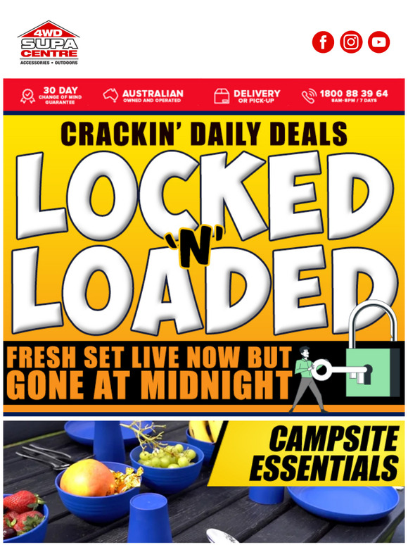Crackin’ Daily Deals Locked N Loaded 🔥 Fresh Set Live Now But Gone At Midnight ⏰💥