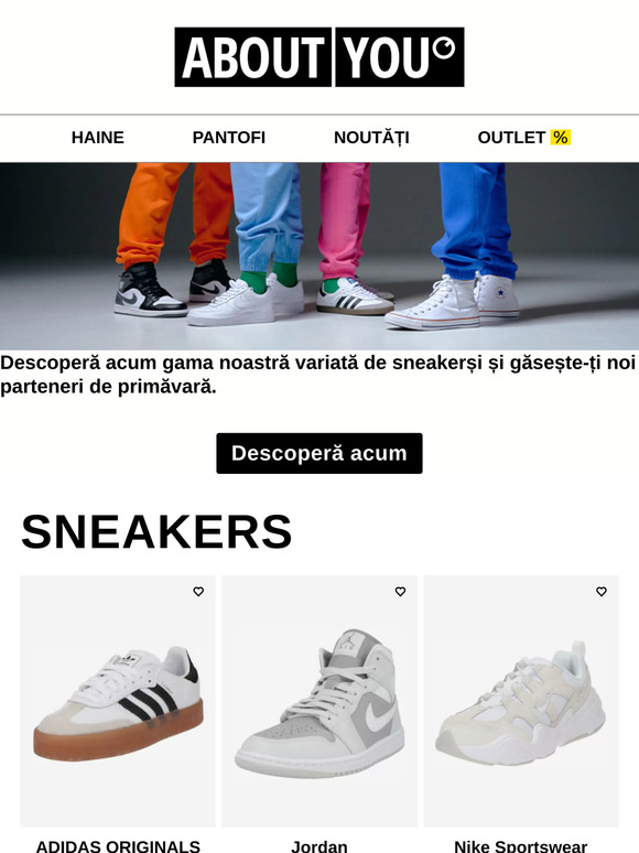 Sneakerși de primăvară