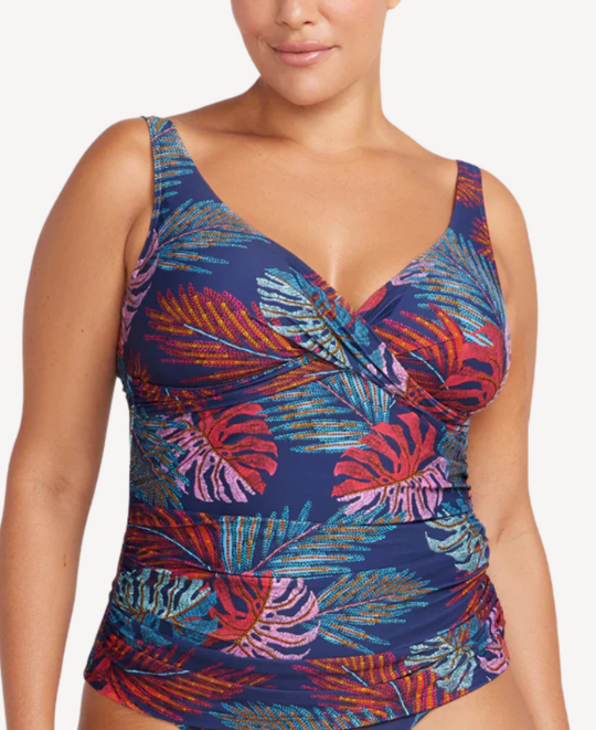 Nu Ornar Delacroix Plus Size Tankini Top