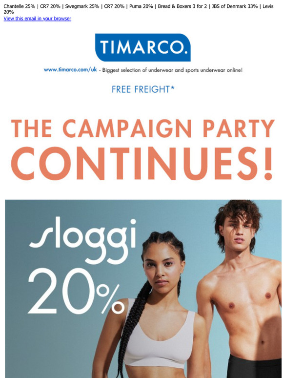 Sloggi 20% | SALE!🎉