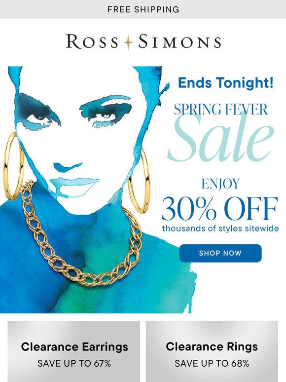 ⏰ Time's almost up – last call for 30% OFF fine jewelry sitewide!
