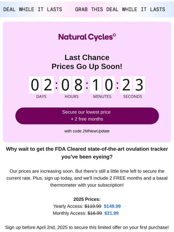 📣 Secure your 34% savings before new pricing kicks in.