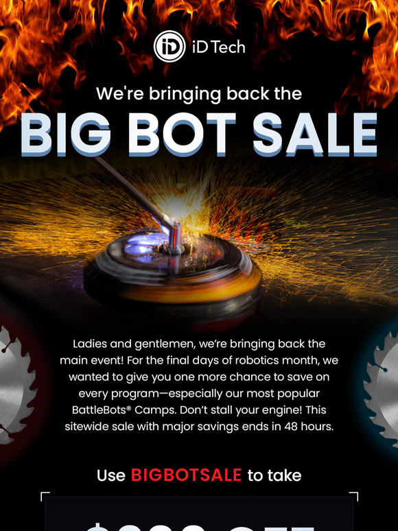 48-hour flash sale on robotics is back ⚡🤖