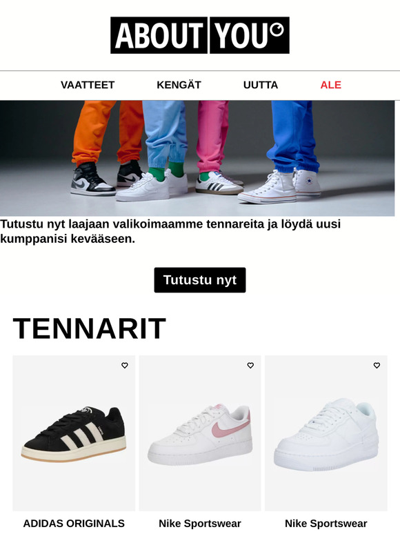 Tennarit kevääseen