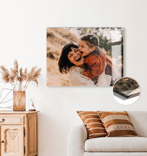 Acrylic Prints: resistant to UV and moisture damage