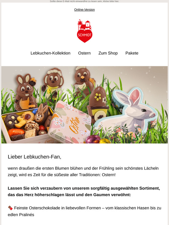 🐰 Ostern zum Genießen – unsere köstlichen Highlights warten auf Sie!