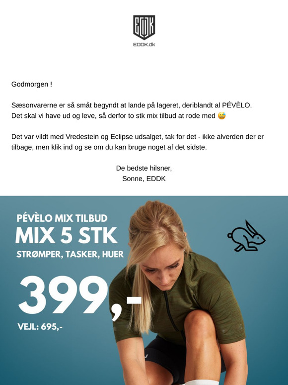 5 Sæt PÉVÈLO strømper for 399,-