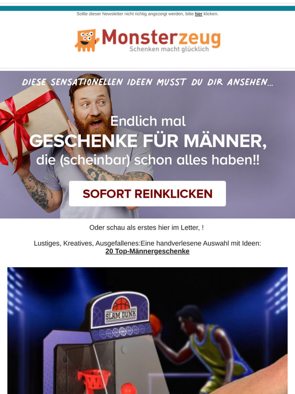 20 Top-Geschenke für MÄNNER, die (scheinbar) schon alles haben!!