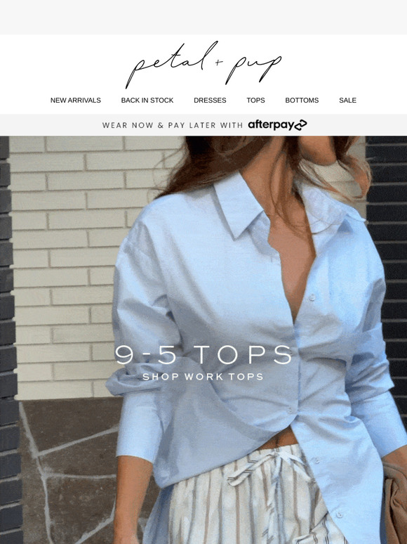 NEW IN: 9-5 TOPS 🖥️