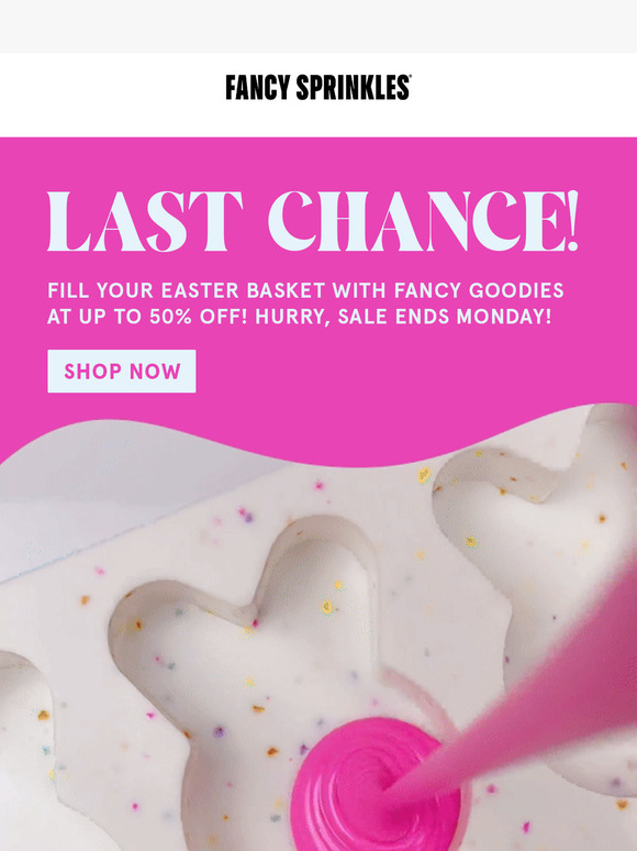 🐰🌷 spring sale ends soon!