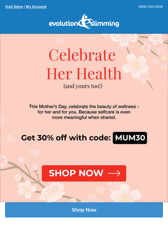Get 30% Off This Mother’s Day.