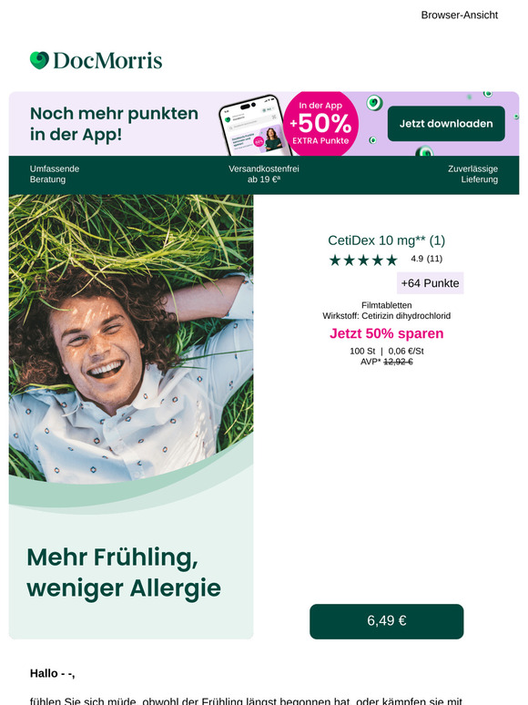 🌾 Allergie im Griff & fit gegen Frühjahrsmüdigkeit!