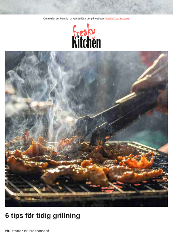 6 tips för att lyckas med grillningen i vår