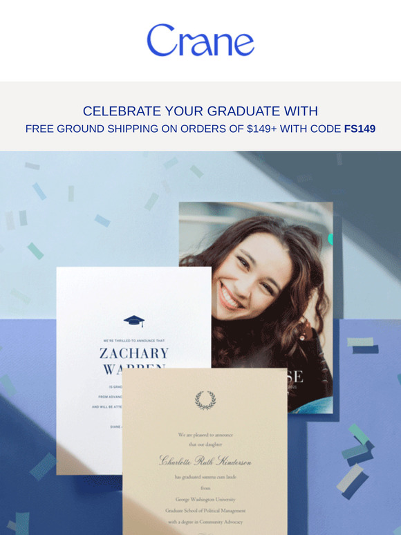 Announce Their Achievement in Style + A Gift for Their Next Steps