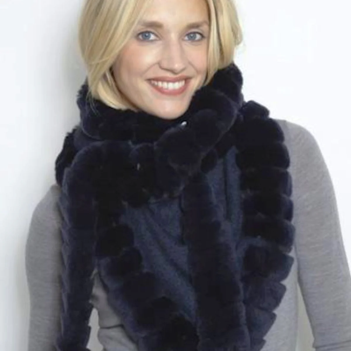 Cashmere Wool Bohemian Navy