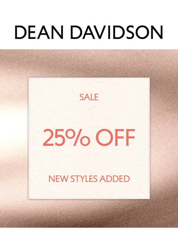New Styles Added