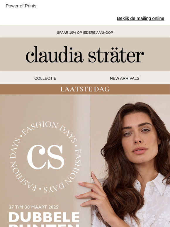 Laatste dag van de Fashion Days