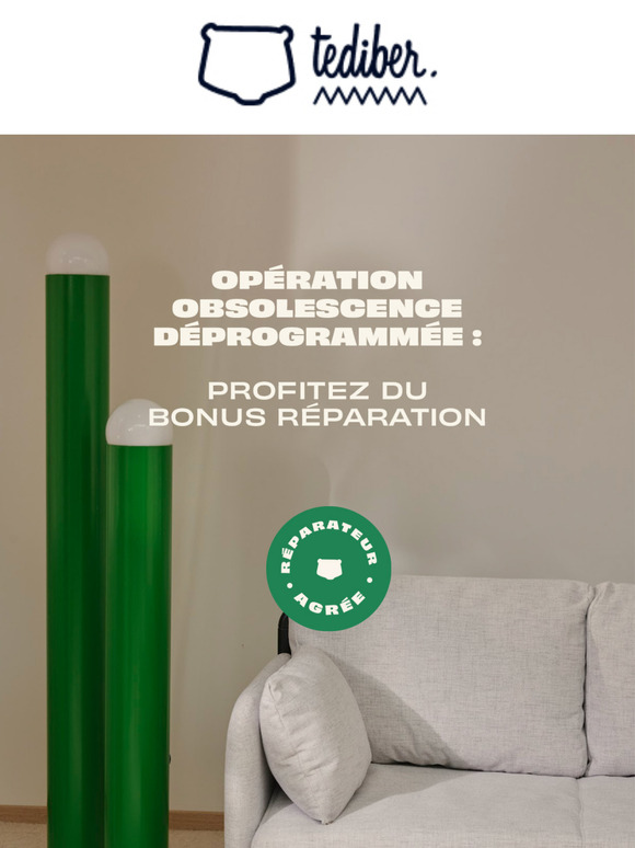 Nous lançons le bonus réparation !