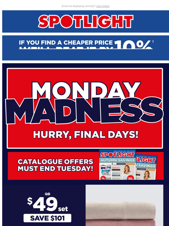 HURRY, It's Almost Gone 😢 Catalogue Offers End Tuesday