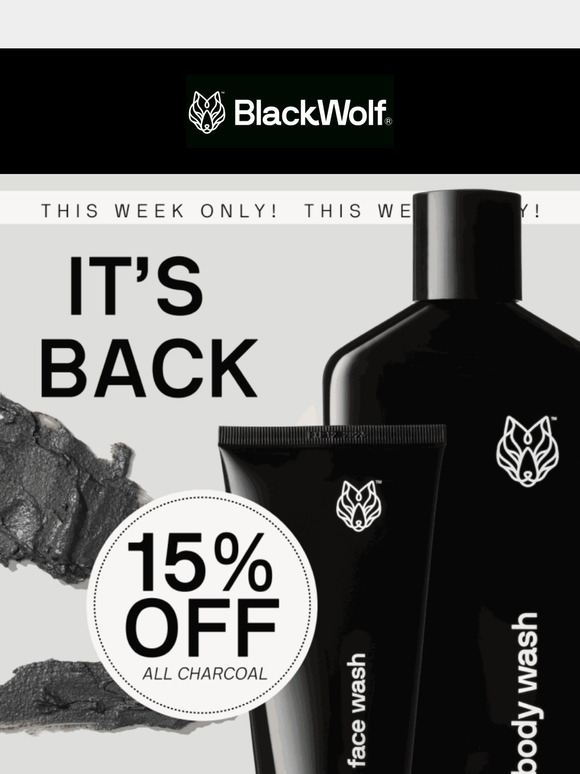 Back in Stock & 15% OFF