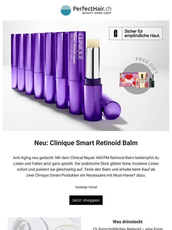 Retinoid Balm: Clinique denkt Anti Aging neu