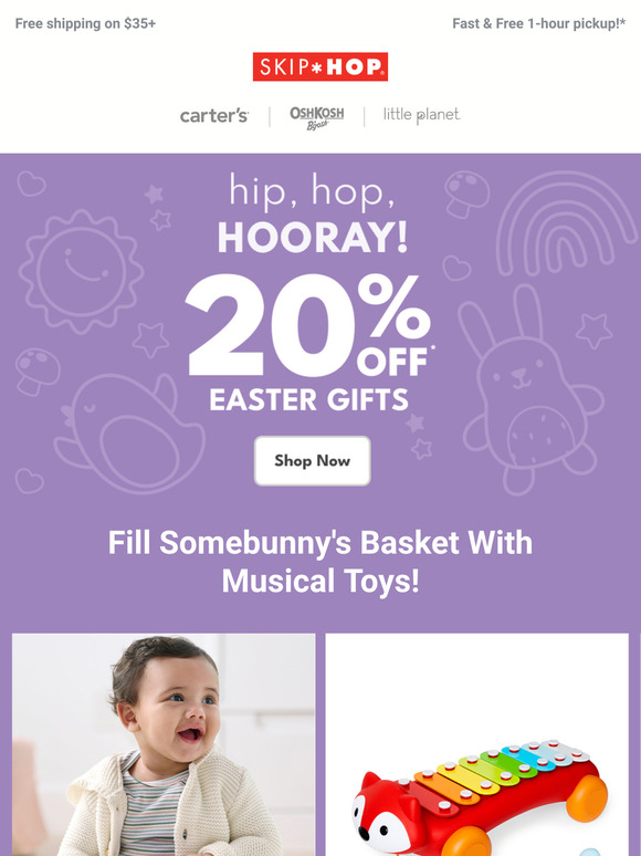 Hi Peeps! 🐣 20% Off Easter Basket Toys!