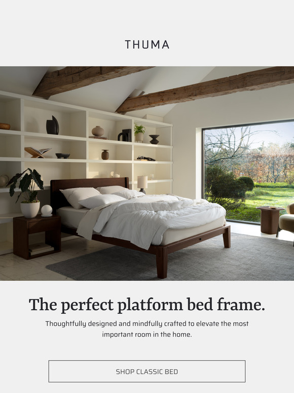 The Classic Bed, perfected.