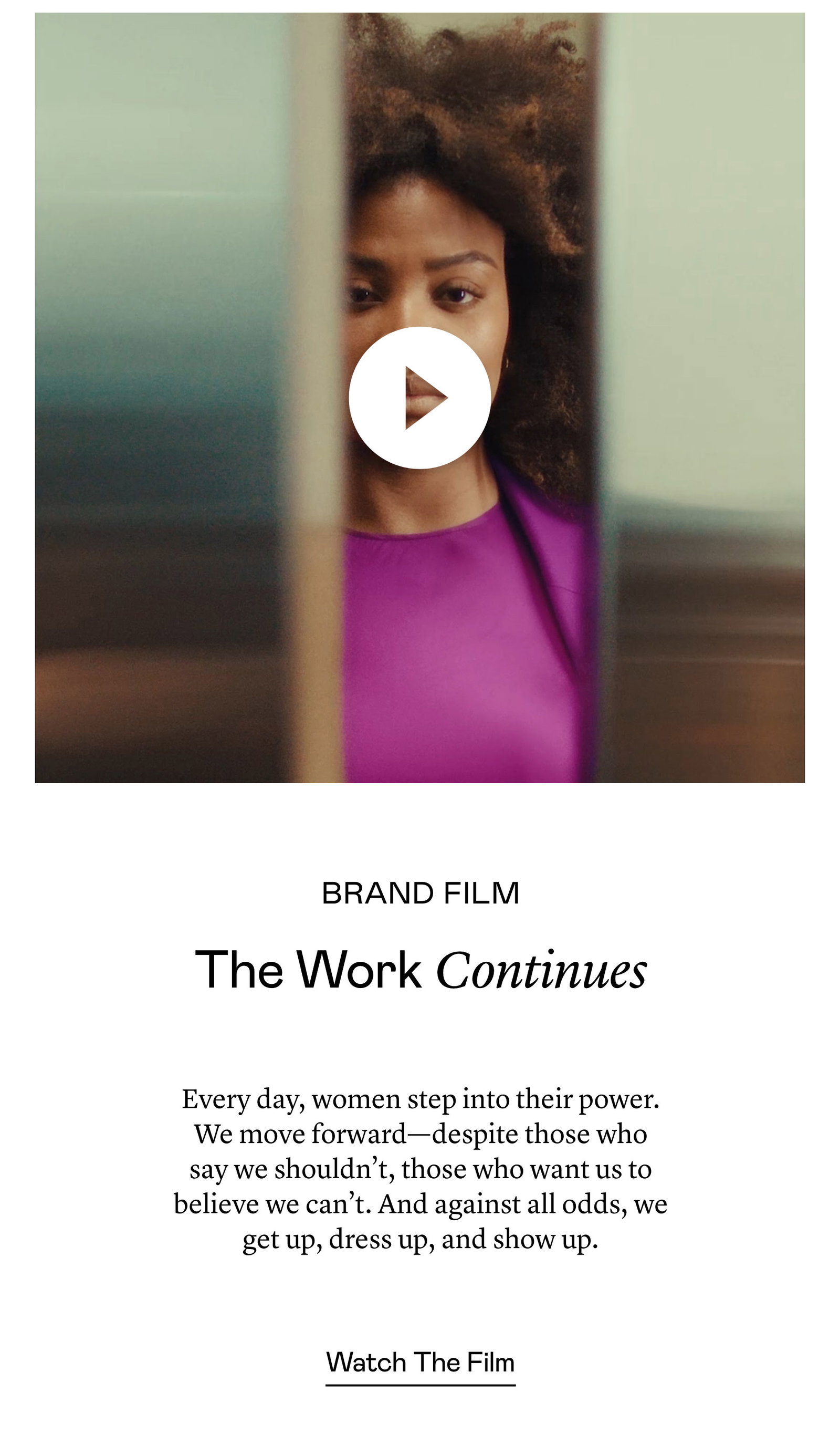 The Work Continues