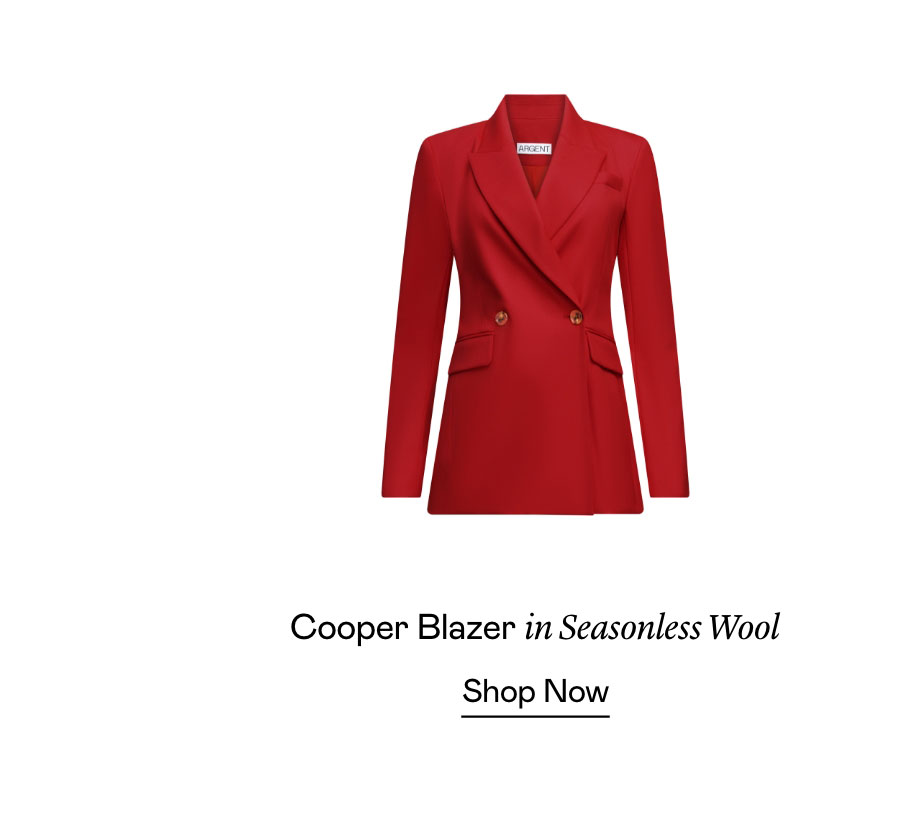 Cooper Blazer in Seasonless Wool