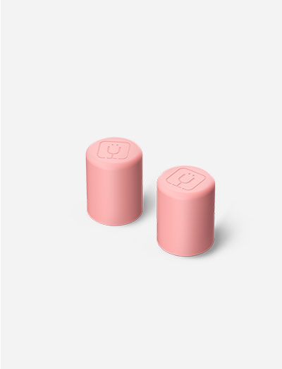 Magnetic Straw Covers, Guava