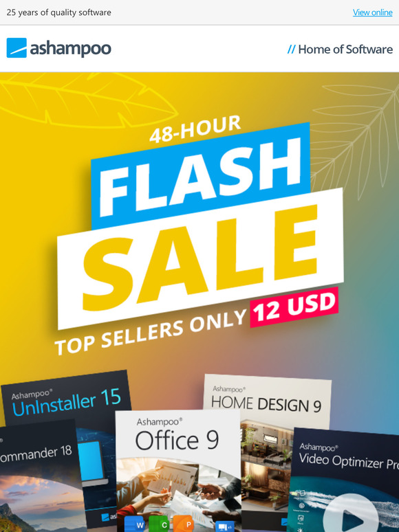 48-hour flash sale - Top sellers only $12