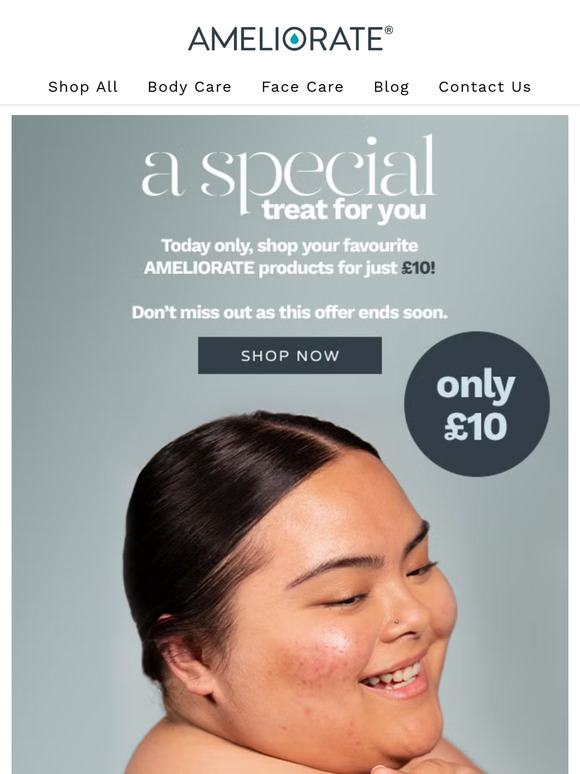 Monday Treat: £10 Select Products 🍬🩵